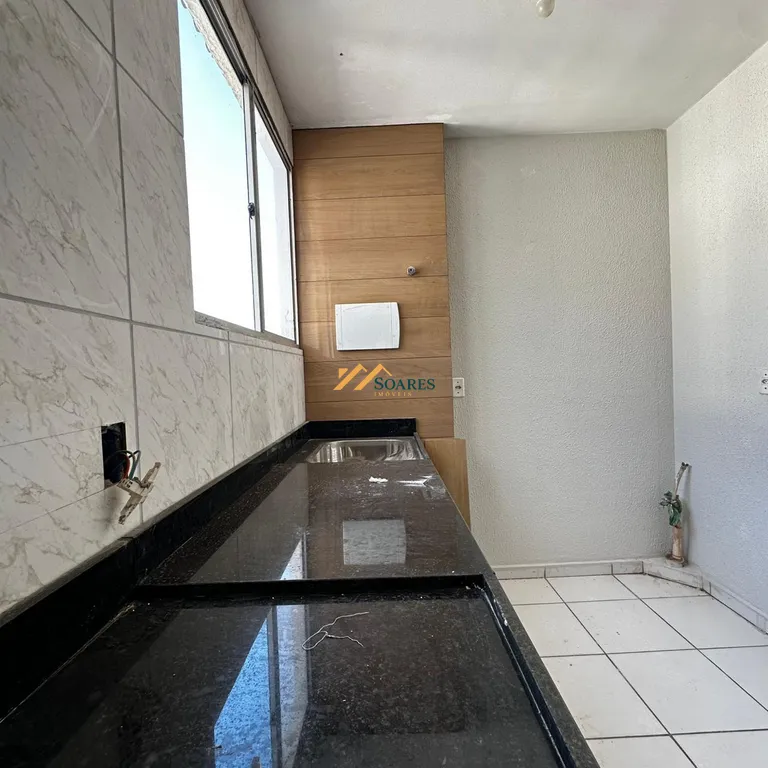 Cozinha do apartamento
